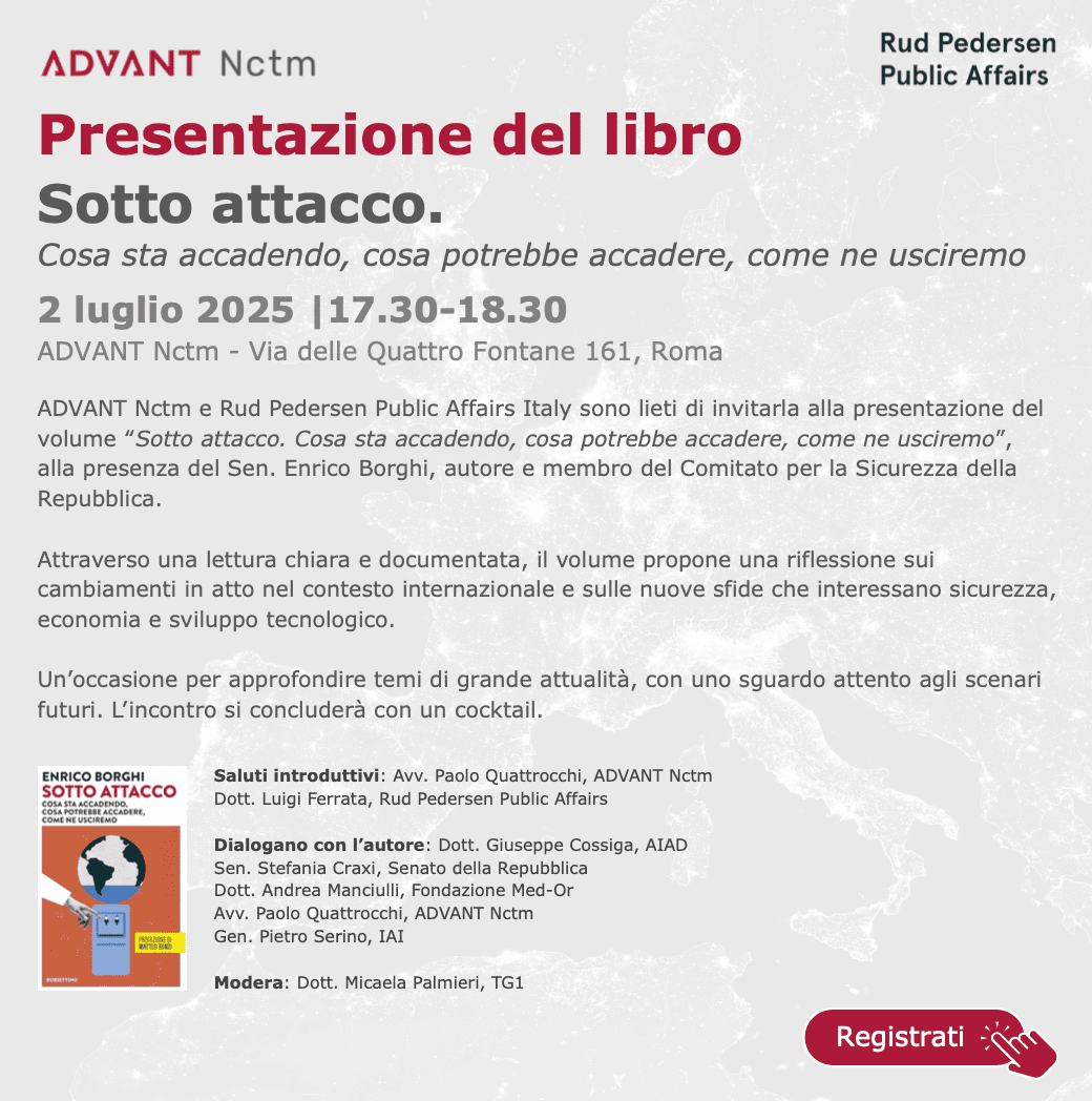 Presentazione del libro: "Sotto attacco. Cosa sta accadendo, cosa potrebbe accadere, come ne usciremo"